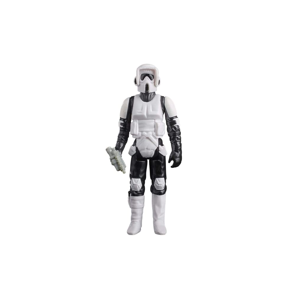 STAR WARS Retro Collection Biker Scout Return of The Jedi 3.75-Inch Collectible Action Figures Ages 4 and Up