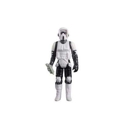 STAR WARS Retro Collection Biker Scout Return of The Jedi 3.75-Inch Collectible Action Figures Ages 4 and Up