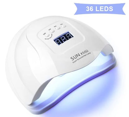 Nail Light Therapy UV LED Light 120w curing gel polish