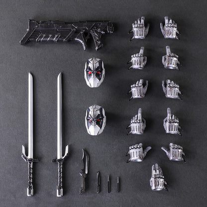 Marvel Deadpool Gray Articulated Action Figure