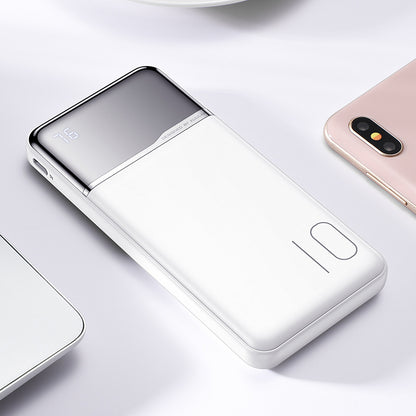 KUULAA 10000mAh Slim Digital Display Power Bank multi-port output Type C