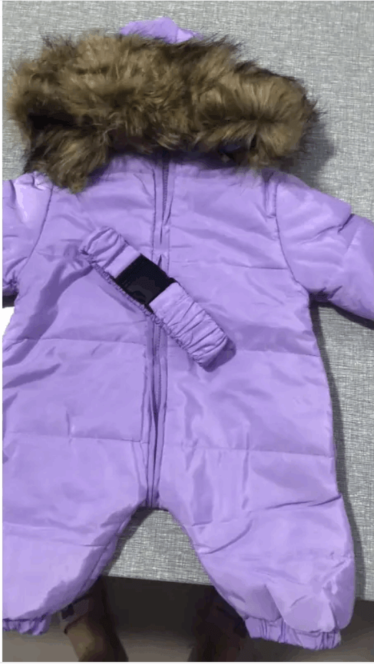 Thickened One-Piece Super  Warm  Cotton  Coat  baby