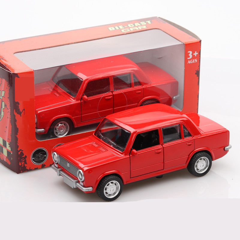 Lada Alloy Toy Car Model - Classic Lada Car 12.5cm