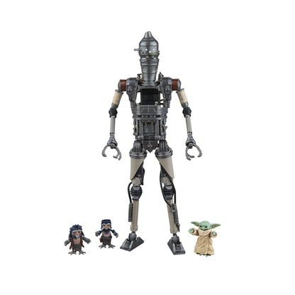 STAR WARS The Black Series IG-12 & Grogu The Mandalorian Deluxe Collectible 6 Inch Action Figure 2-Pack