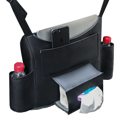 Car Seat Back Storage Organizer with Cup and Phone Holder 26x40cm