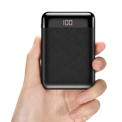 Mini Portable Power Bank 10000 MAH FAST Charging WITH BATTERY DISPLAY