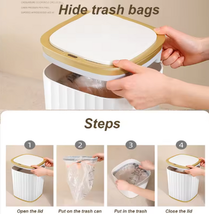 Smart Sensor Trash Can automatic open close