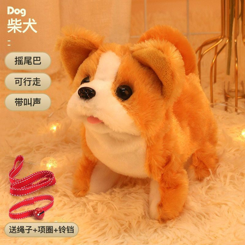 Electric Plush Dog Toy - Realistic Talking Husky