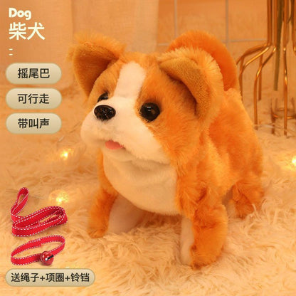 Electric Plush Dog Toy - Realistic Talking Husky