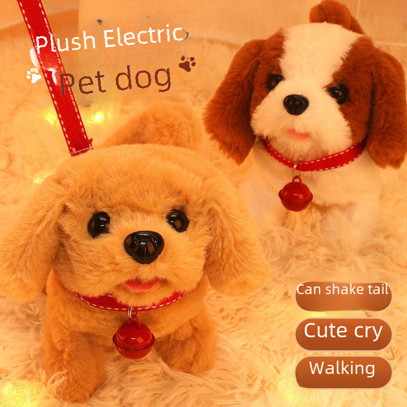 Electric Plush Dog Toy - Realistic Talking Husky