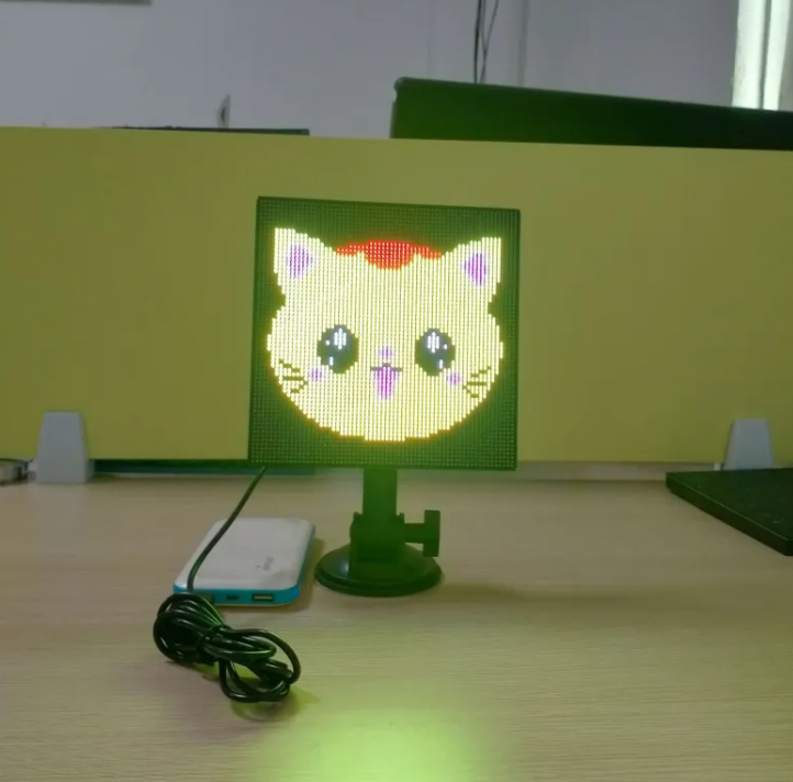 Car animation LED display usb powered Wi-Fi control