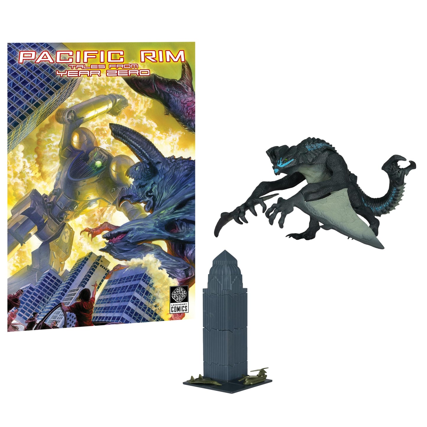 Pacific Rim Otachi (Kaiju) 4" Scale Figure Playset with Comic Gold Label McFarlane Toys