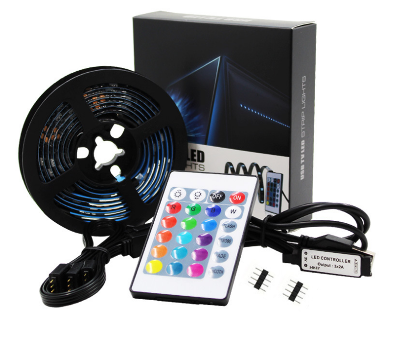 USB LED Strip Lights for TV Background Lighting