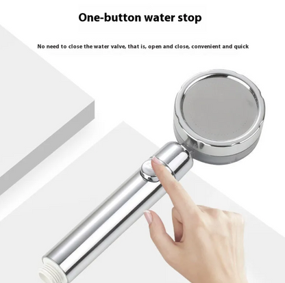High pressure Turbo Handheld Shower head with filter