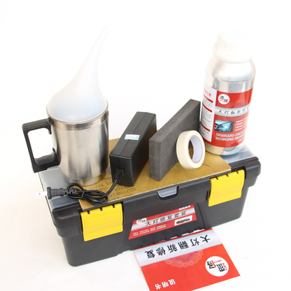 Car Headlight Restoration Coating Repair Tool Kit clear coat