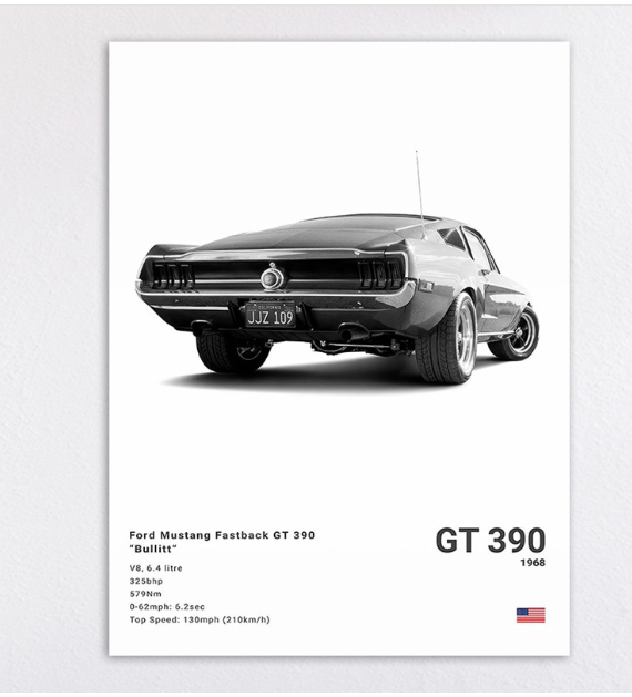 McLaren P1 Porsche 911 992 M3 NSX DEMON Poster Decoration Art (One Piece)