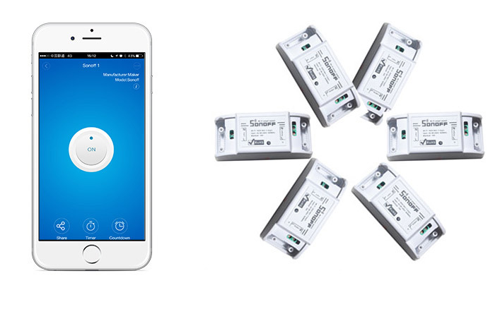Smart Home WiFi Switches, Outlets, and Lights Controller