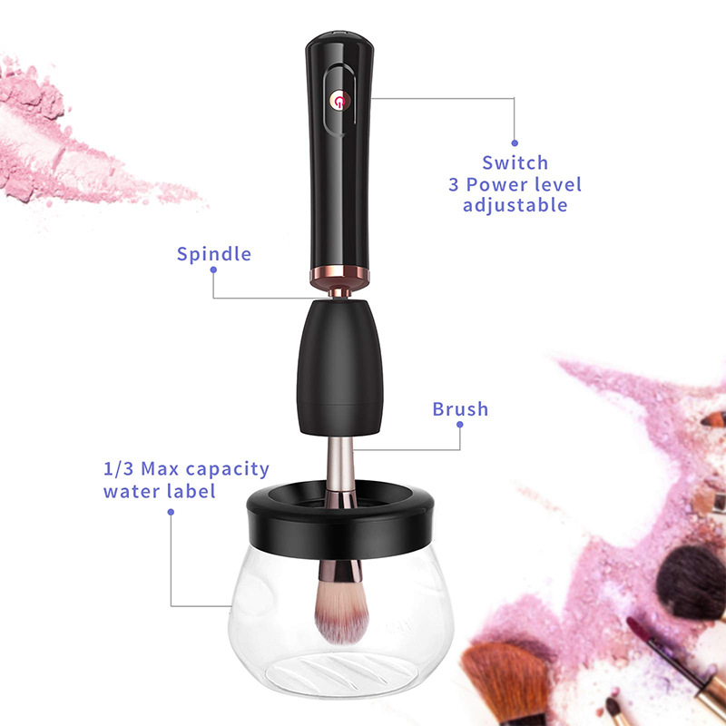 Electric Scrubber Brush Cleaning Machine IDEAL for make up brush cleaning