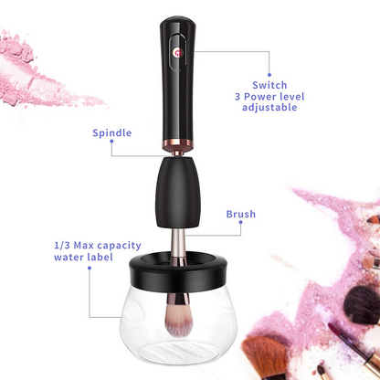 Electric Scrubber Brush Cleaning Machine IDEAL for make up brush cleaning