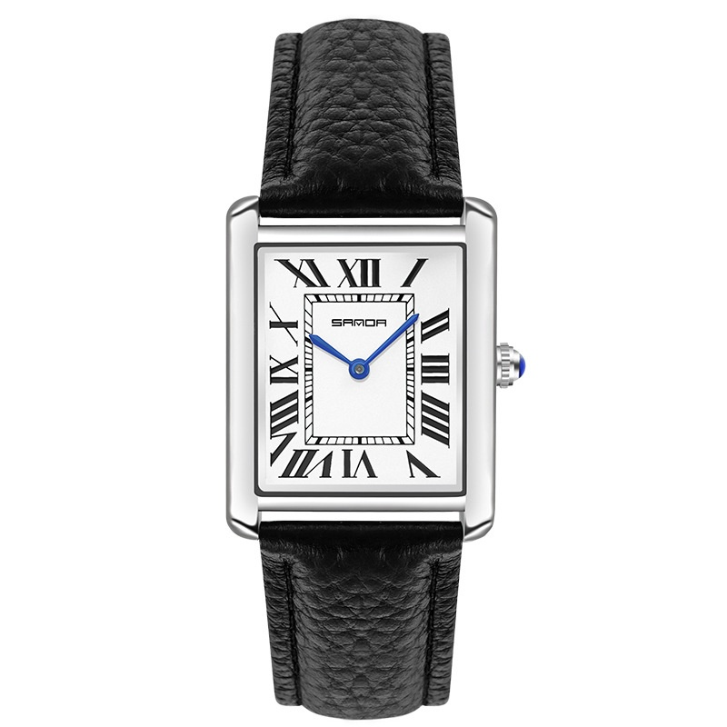 Roman Scale Couple Watch