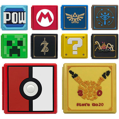 Mario Zelda Switch Game Cartridge Storage Case