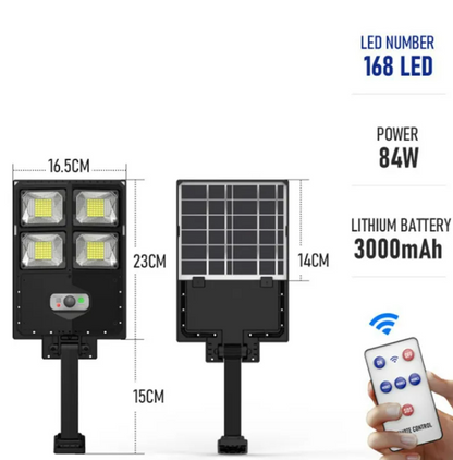 New Solar Double Row LED Street Light