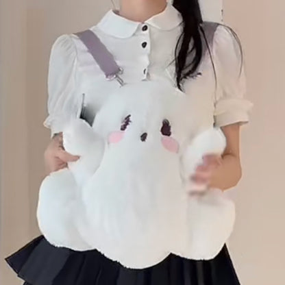 New Cute Ghost Plush Backpack for Girls