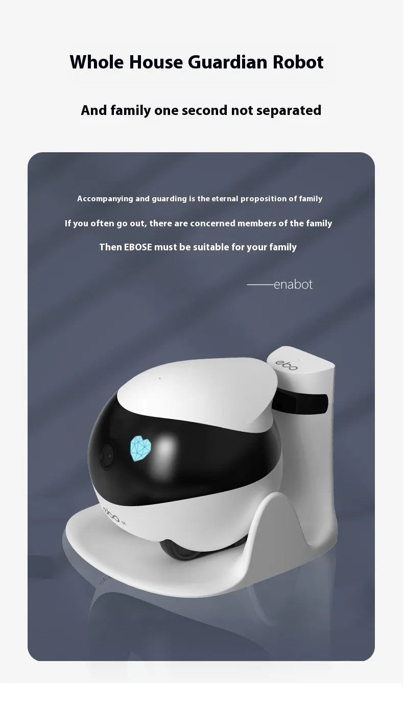 RoboView Mobile Security Cam HD Action Robot APP control Automatic Docking & Charging