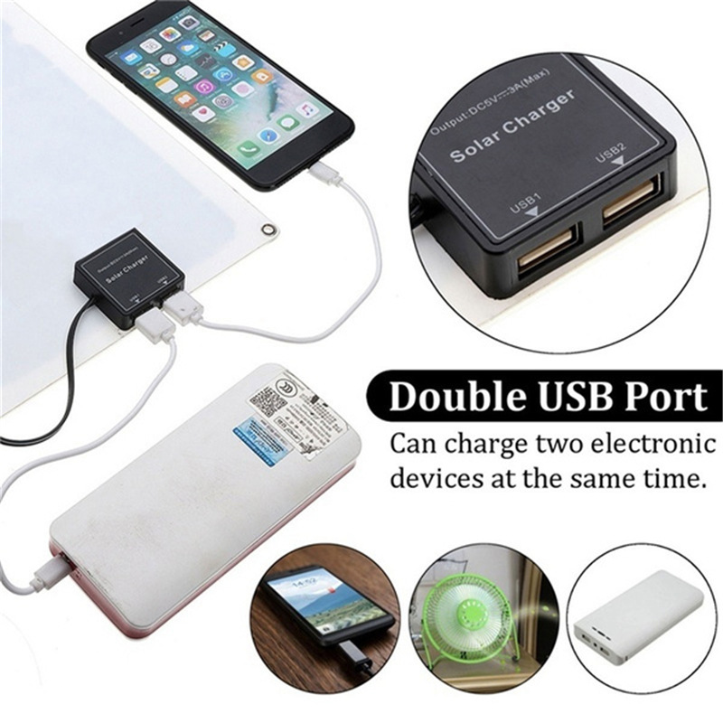 15W Solar powered Charging Panel