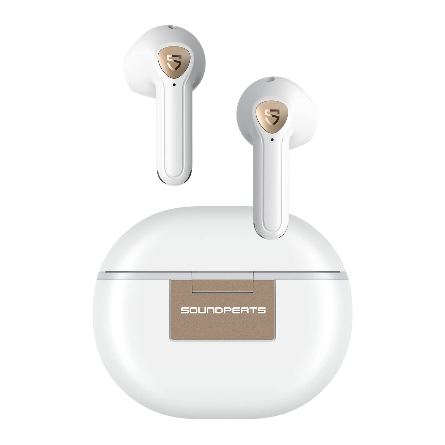 SoundPEATS True Wireless Earbuds Air3 Deluxe HS Bluetooth 5.3 Headphones with 14.2mm Driver 4 Mic Hi Res Audio LDAC Ear Buds IPX4 Waterproof Stereo in Ear Detection Earphones 20Hrs