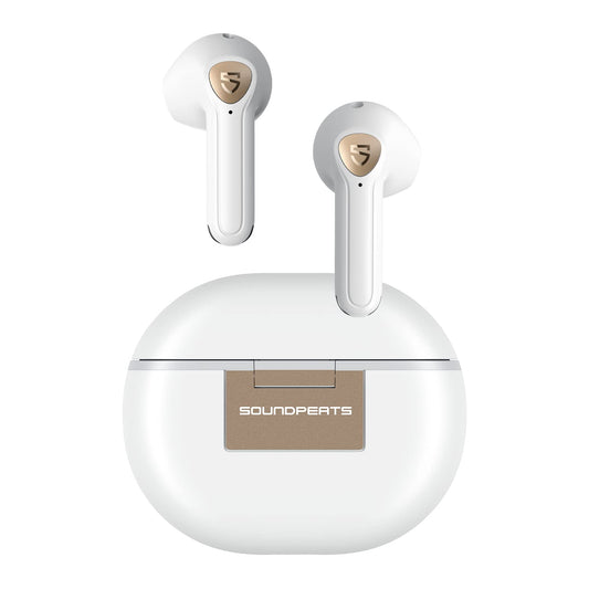 SoundPEATS True Wireless Earbuds Air3 Deluxe HS Bluetooth 5.3 Headphones with 14.2mm Driver 4 Mic Hi Res Audio LDAC Ear Buds IPX4 Waterproof Stereo in Ear Detection Earphones 20Hrs