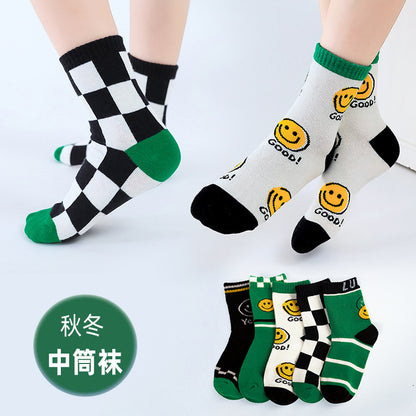 Boys boy Cotton Cartoon Socks - Transformers & Ultraman