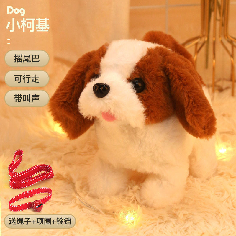 Electric Plush Dog Toy - Realistic Talking Husky