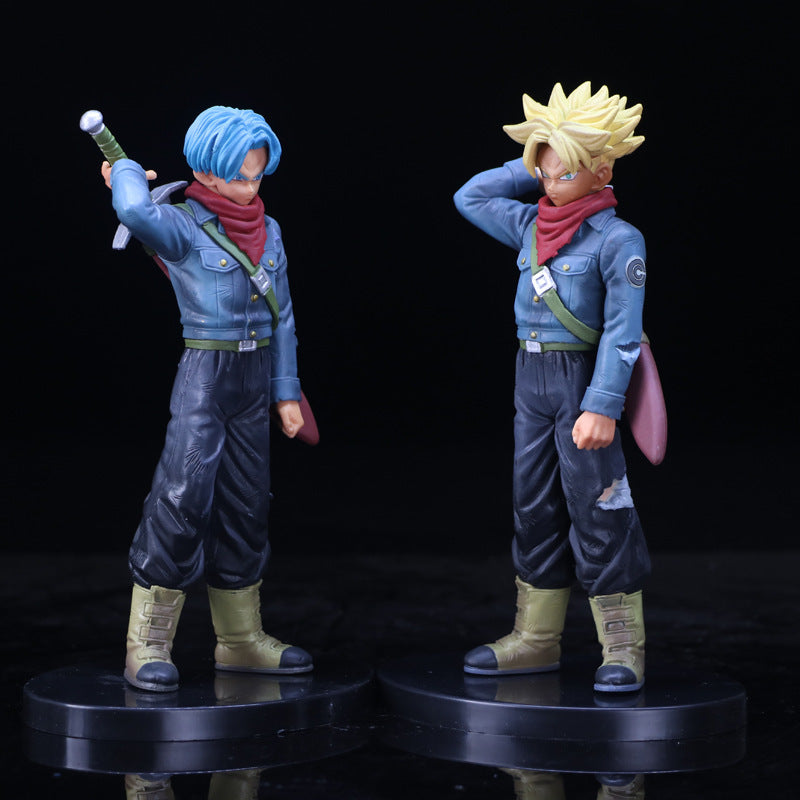 DXF Super Warrior Trunks Figure - Dragon Ball PVC Display