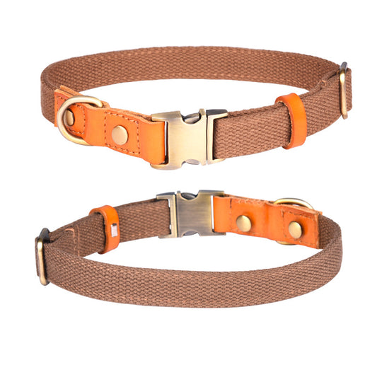 Comfortable Leather Engraved Pet dog Collar