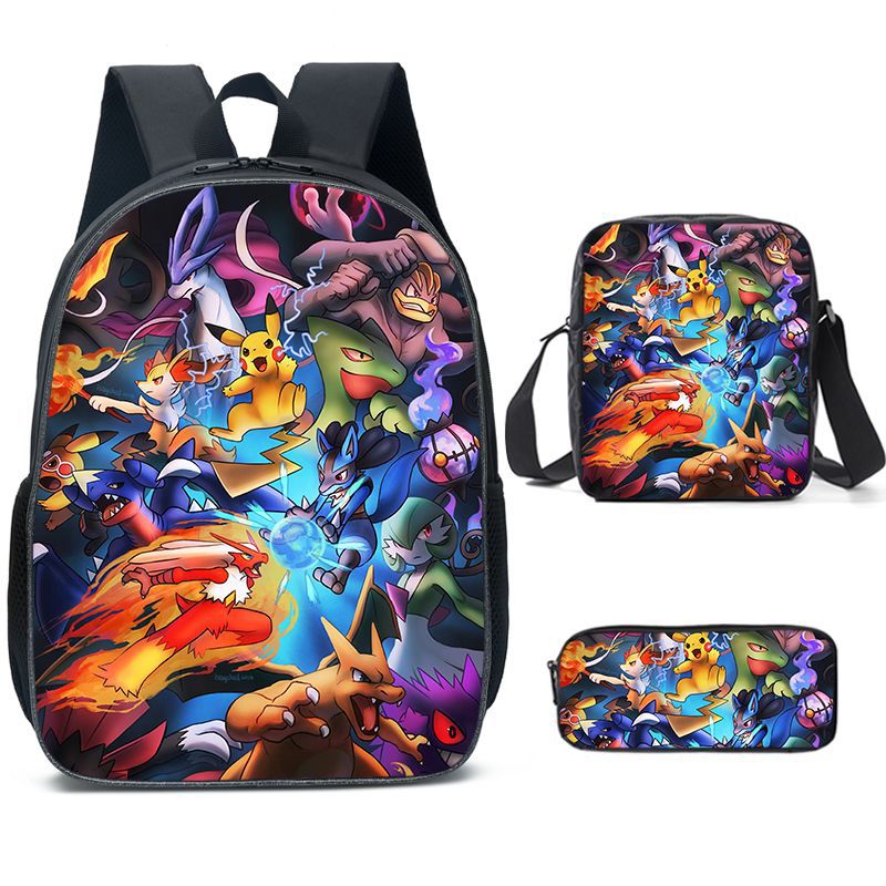 Pokemon Backpack school bag for Student