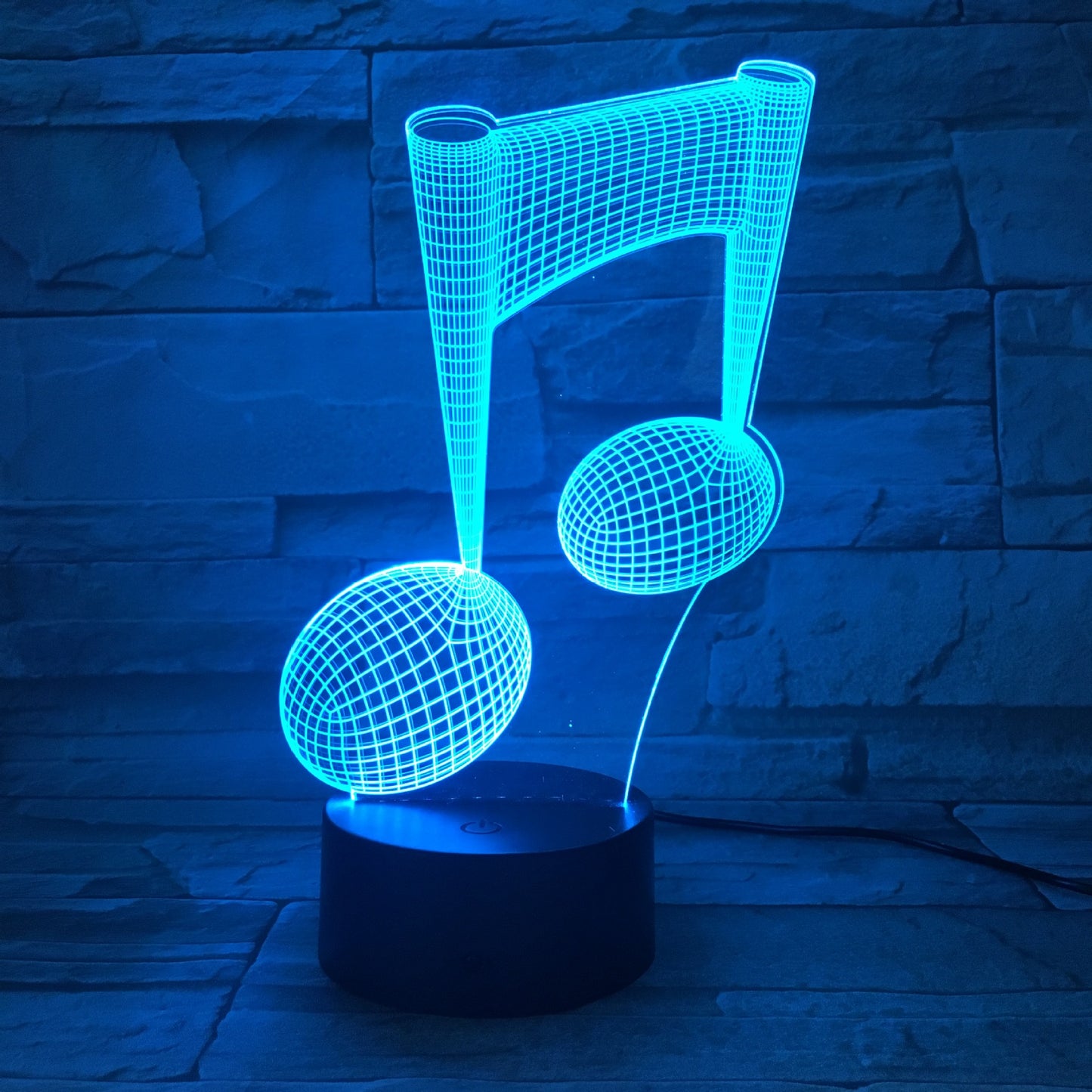 3D Guitar + other Musical instruments Model Night Light with USB and Battery
