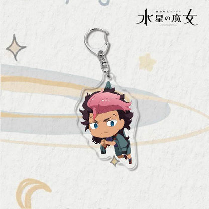 Acrylic Keychain - Mobile Suit Gundam Witch from Mercury