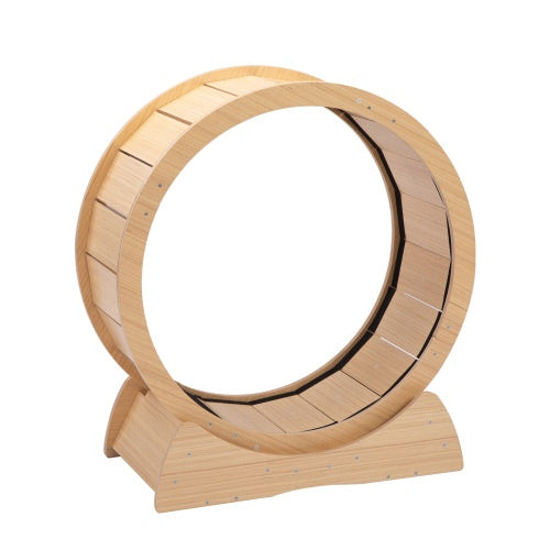 Wooden Cat Running Wheels 31.5" L x 16.3" W x 34.3" H