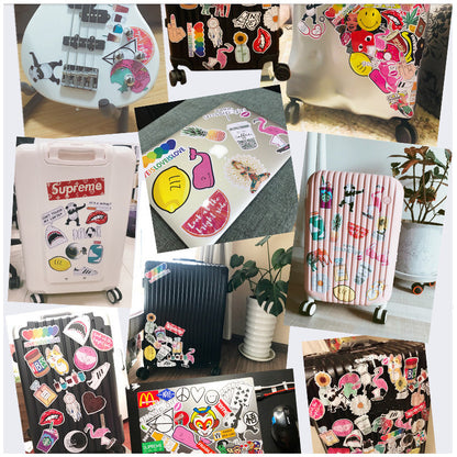100 Unique Dragon Ball Cartoon Stickers for Luggage