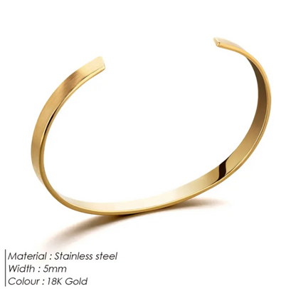 Stainless Steel Bracelet unisex valentine birthday couple gift