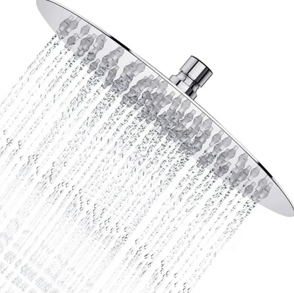 Large Chrome 304 Stainless Steel 8 inches Rainfall Shower Head