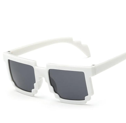 Mosaic Sunglasses - Trendy Checkered Eyewear uv400 vintage