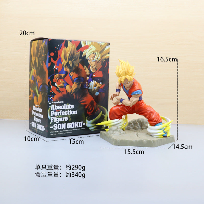 Dragon Ball Super Saiyan Action Figures - Goku & Vegeta