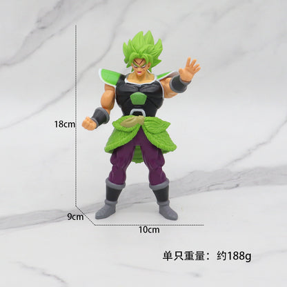 Dragon Ball Super Saiyan Action Figures - Goku & Vegeta