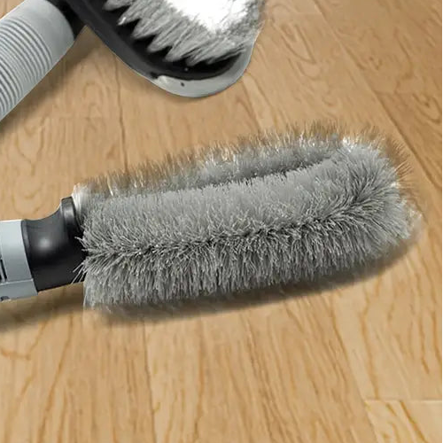 1pc Car Wheel and Rim Cleaning Brush - 9.8in automotive tire brush