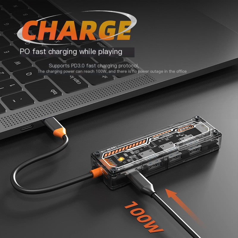 Type-C USB Hub Multi-Function Dock with HDMI