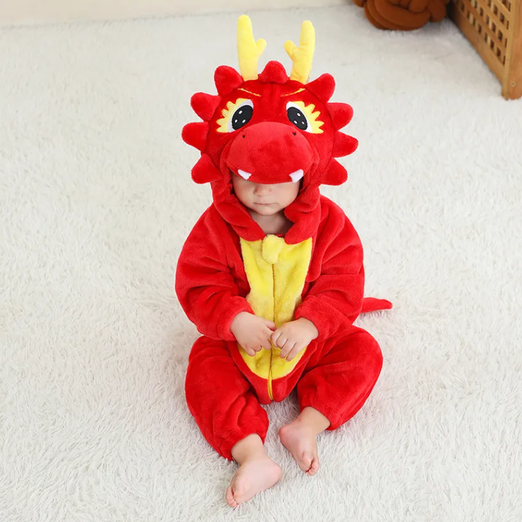 Cartoon baby newborn One-piece Pajama