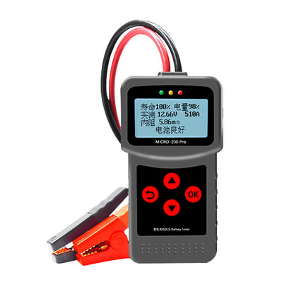 MICRO-200 PRO Car Battery Tester for 12V & 24V Systems
