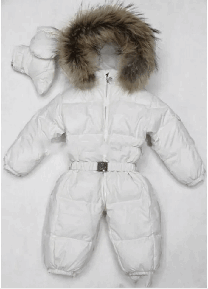 Thickened One-Piece Super  Warm  Cotton  Coat  baby
